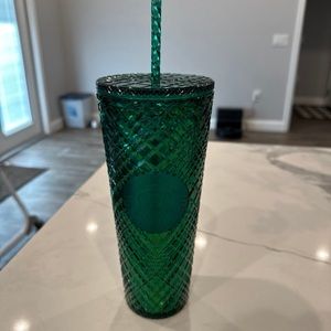 Green Studded Starbucks cup